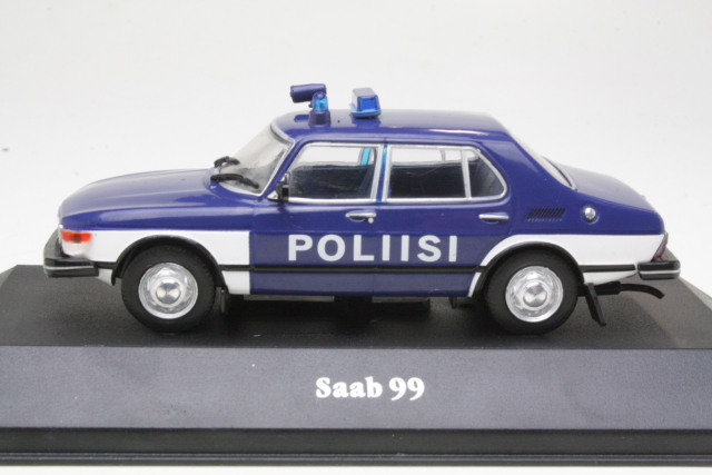 Saab 99 1983 "Poliisi" - Sulje napsauttamalla kuva
