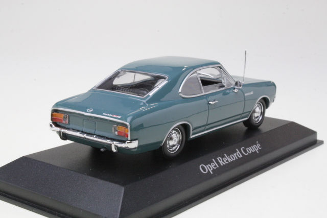 Opel Rekord C Coupe 1966, sininen - Sulje napsauttamalla kuva