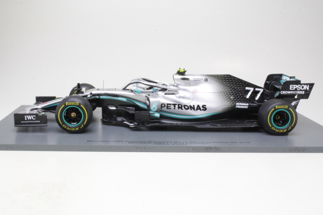 Mercedes-AMG W10, Australian GP 2019, V.Bottas, no.77 (1:18) - Sulje napsauttamalla kuva