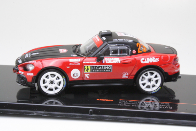 Fiat Abarth 124 RGT, Monte Carlo 2018, N.Ciamin, no.23
