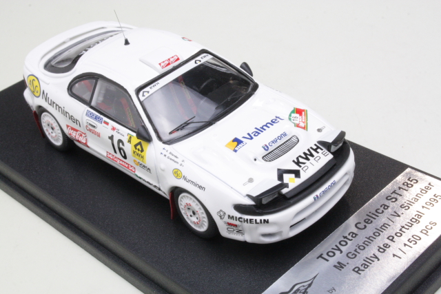 Toyota Celica Turbo 4WD ST185, Portugal 1995, M.Gronholm, no.16