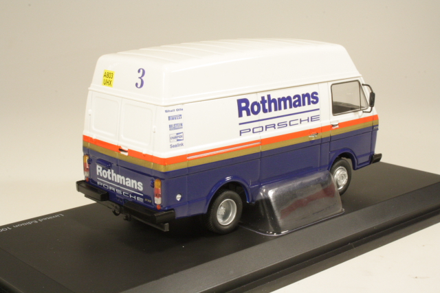 VW LT35 Kastenwagen "Team Rothmans Porsche" - Sulje napsauttamalla kuva