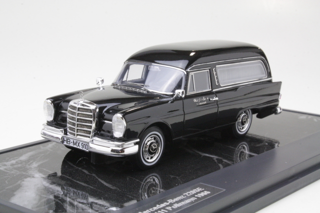 Mercedes 220SE (w111) Pollman Hearse 1966, musta