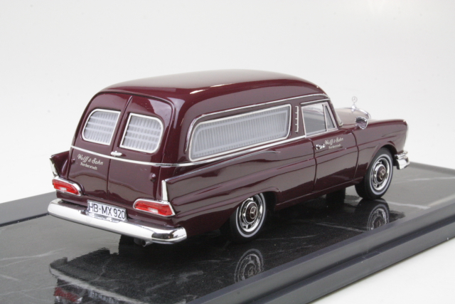 Mercedes 220SE (w111) Pollman Hearse 1966, red