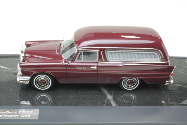 Mercedes 220SE (w111) Pollman Hearse 1966, red