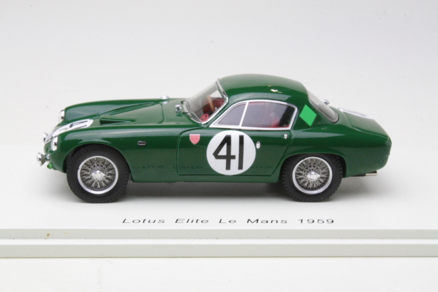 Lotus Elite, 24h Le Mans 1959, Lumsden/Riley, no.41 - Sulje napsauttamalla kuva