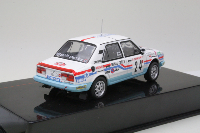 Skoda 130L, Monte Carlo 1987, J.Haugland/P.Vegel, no.24