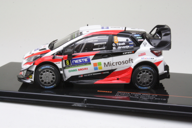 Toyota Yaris WRC, 1st. Finland 2018, O.Tänak, no.8 - Sulje napsauttamalla kuva