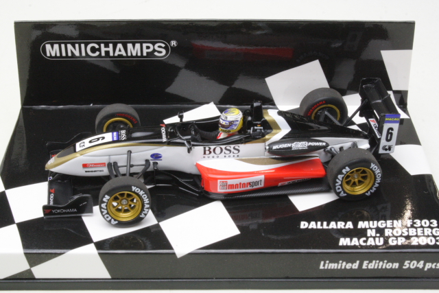 Dallara Mercedes F303, Macau GP 2003, N.Rosberg, no.6