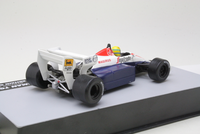 Toleman TG184, Great Britain GP 1984, A.Senna, no.19