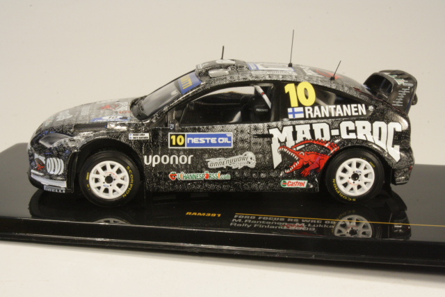 Ford Focus RS WRC08, 5th. Finland 2009, M.Rantanen, no.10