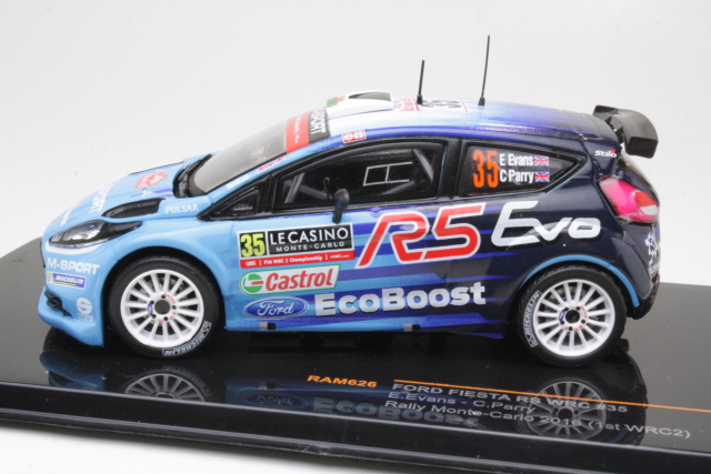 Ford Fiesta RS WRC, Monte Carlo 2016, E.Evans, no.35