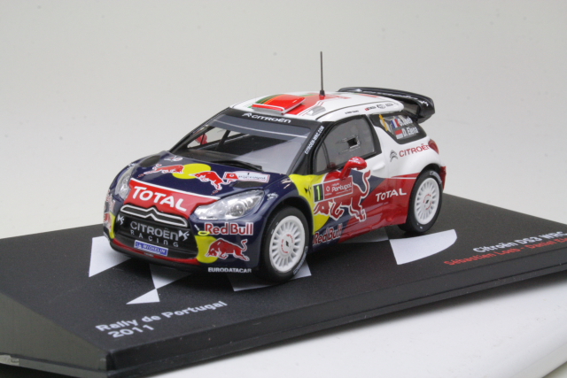 Citroen DS3 WRC, Portugal 2011, S.Loeb, no.1 - Sulje napsauttamalla kuva