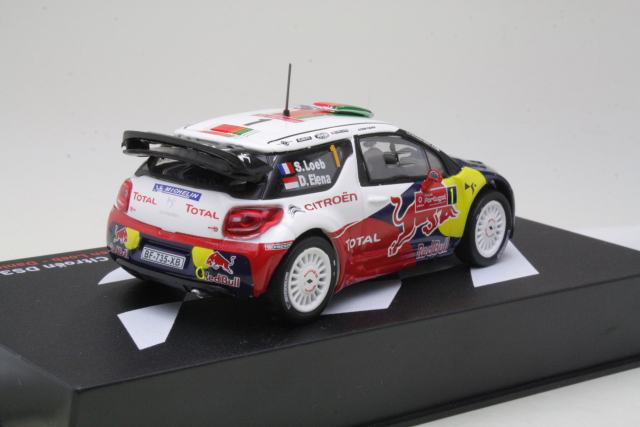 Citroen DS3 WRC, Portugal 2011, S.Loeb, no.1 - Sulje napsauttamalla kuva