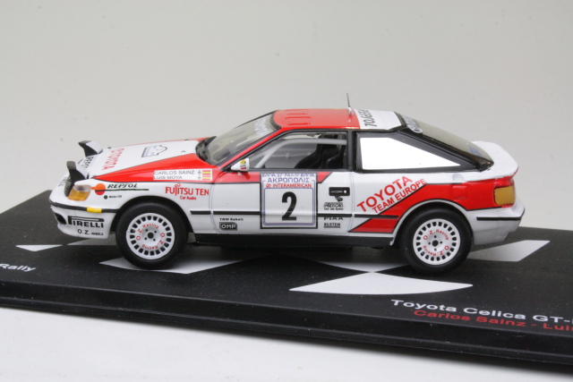 Toyota Celica GT-Four ST165, Acropolis 1990, C.Sainz, no.2
