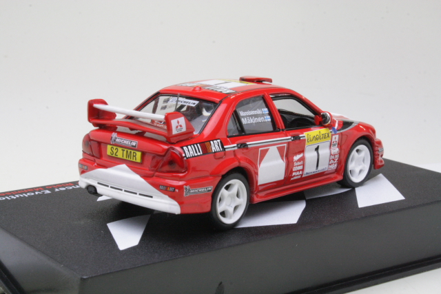 Mitsubishi Lancer Evo VI, 1st. Monte Carlo 1999, T.Mäkinen, no.1 - Sulje napsauttamalla kuva