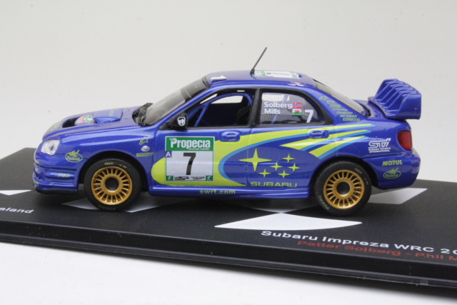 Subaru Impreza WRC, New Zealand 2003, P.Solberg, no.7 - Sulje napsauttamalla kuva