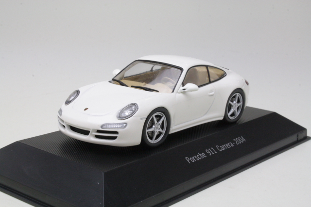 Porsche 911 Carrera (997) 2004, valkoinen