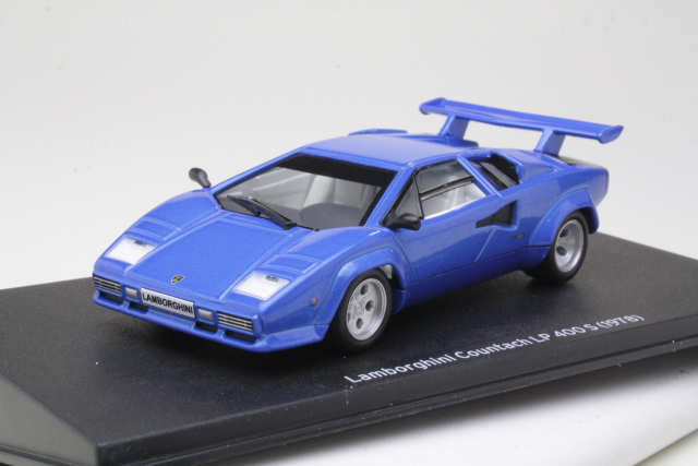 Lamborghini Countach LP400S 1978, sininen - Sulje napsauttamalla kuva