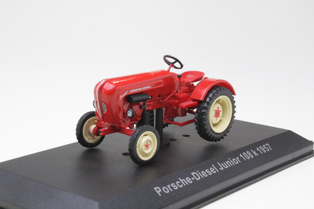 Porsche Diesel Junior 108K 1957, red