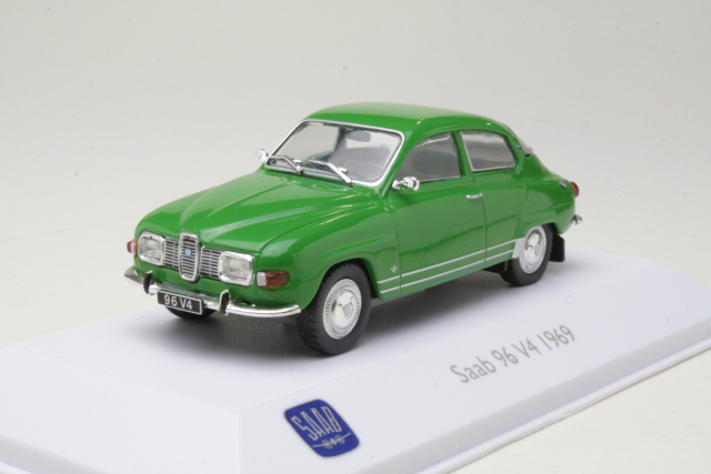 Saab 96 V4 1969, green - Click Image to Close