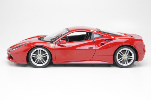 Ferrari 488 GTB, red