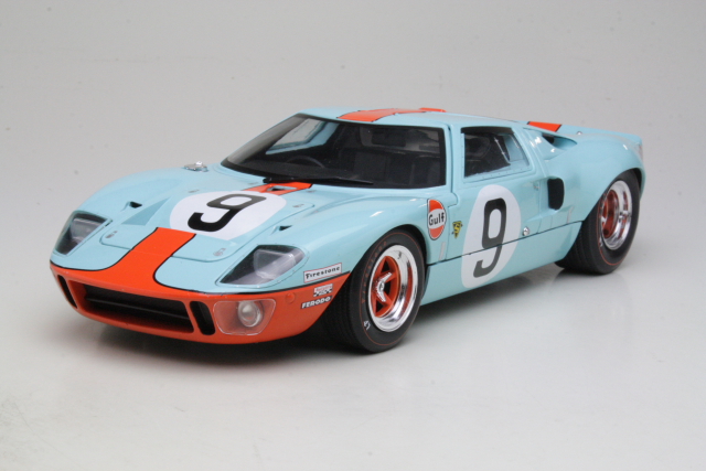 Ford GT40 4.9L V8, 24h Le Mans 1968, L.Bianchi/P.Rodrigue, no.9