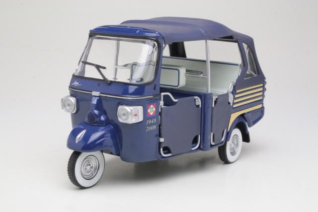 Piaggio Ape Calessino Presidente Della Repubblica 2008, sininen - Sulje napsauttamalla kuva