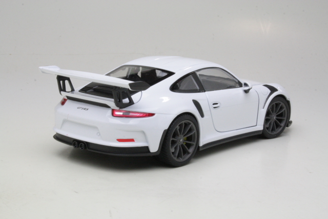 Porsche 911 GT3 RS 2015, valkoinen - Sulje napsauttamalla kuva