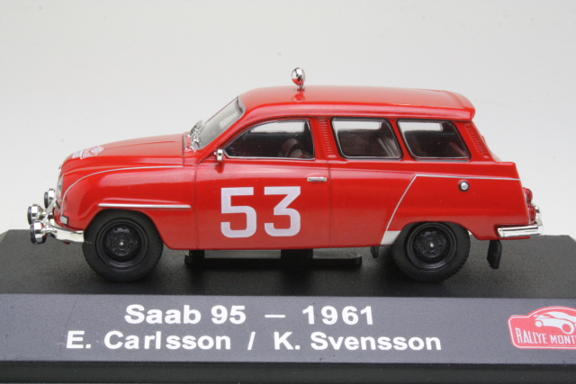 Saab 95, Monte Carlo 1961, E.Carlsson, no.53 - Click Image to Close