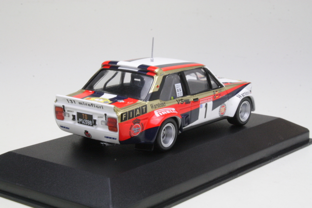 Fiat 131 Abarth, 1st. Hunsruck 1980, W.Rohrl, no.1