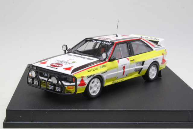 Audi Quattro, 3rd. Safari 1984, H.Mikkola, no.1 - Sulje napsauttamalla kuva