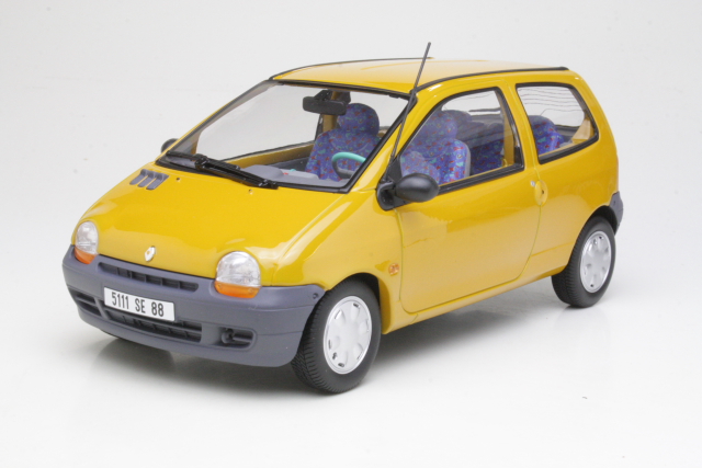 Renault Twingo 1993, keltainen - Sulje napsauttamalla kuva