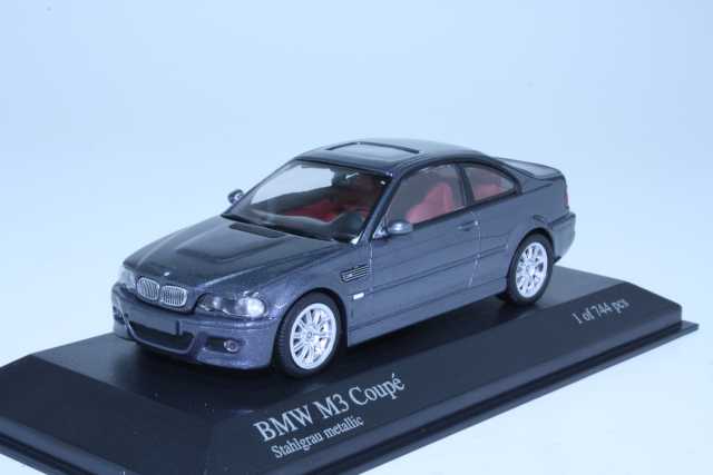 BMW M3 Coupe 2000, harmaa