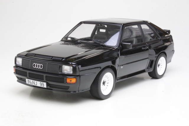 Audi Sport Quattro 1985, musta - Sulje napsauttamalla kuva