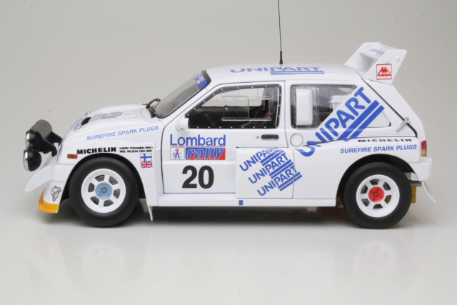 MG Metro 6R4, RAC 1986, H.Toivonen, no.20 - Sulje napsauttamalla kuva