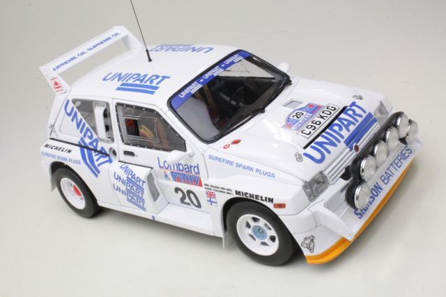 MG Metro 6R4, RAC 1986, H.Toivonen, no.20 - Click Image to Close