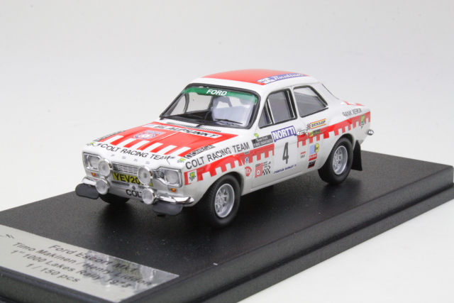 Ford Escort Mk1, 1st. Finland 1973, T.Makinen, no.4 - Sulje napsauttamalla kuva