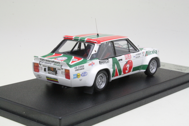 Fiat 131 Abarth, Finland 1978, M.Alen, no.3