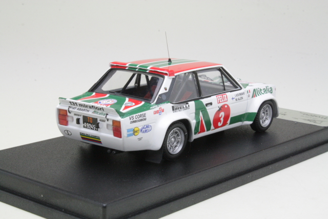 Fiat 131 Abarth, Finland 1978, M.Alen, no.3 - Sulje napsauttamalla kuva