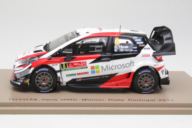 Toyota Yaris WRC, 1st. Portugal 2019, O.Tänak, no.8 - Sulje napsauttamalla kuva