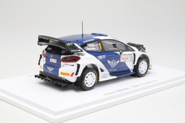 Ford Fiesta RS WRC, Artic Lapland 2019, V.Bottas, no.1 - Sulje napsauttamalla kuva