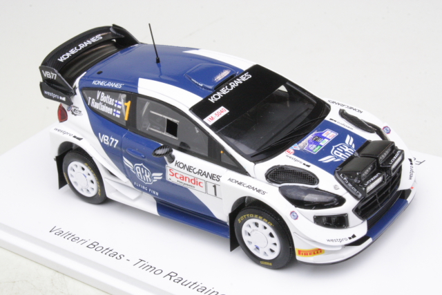 Ford Fiesta RS WRC, Artic Lapland 2019, V.Bottas, no.1