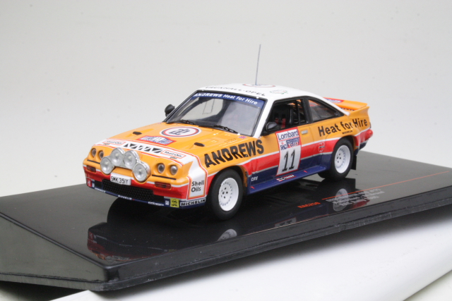 Opel Manta B 400, RAC 1985, R.Brookes, no.11 - Sulje napsauttamalla kuva