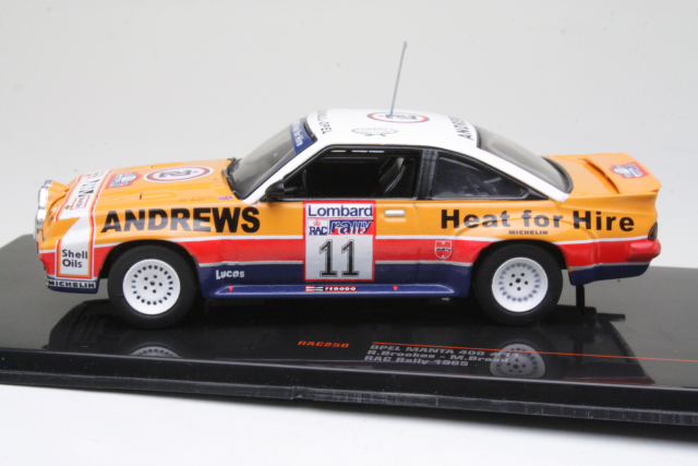 Opel Manta B 400, RAC 1985, R.Brookes, no.11