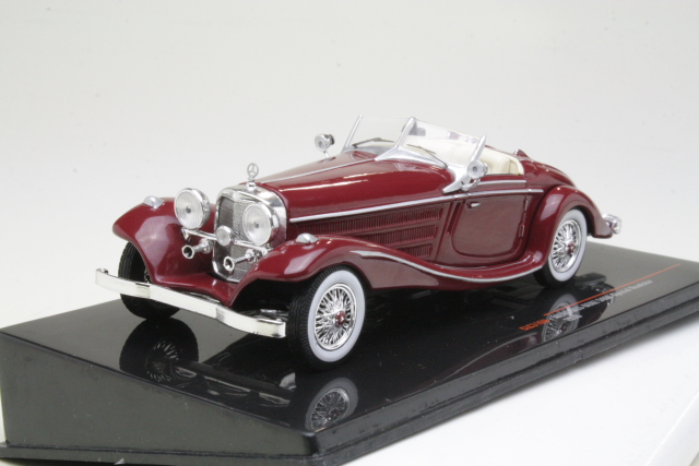 Mercedes 540K Special Roadster 1936, tummanpunainen