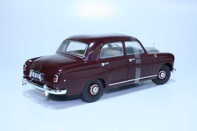 Mercedes 180 (w120) Ponton 1954, dark red