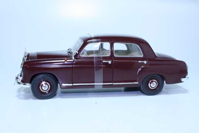 Mercedes 180 (w120) Ponton 1954, dark red