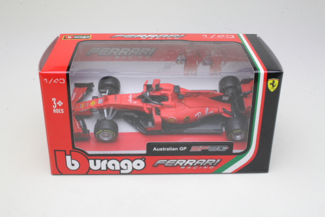 Ferrari SF90, F1 2019, C.Leclerc, no.16 - Sulje napsauttamalla kuva