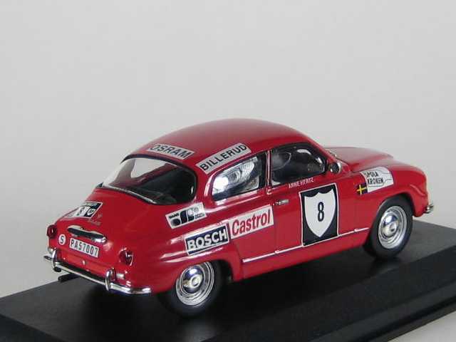 Saab 96 V4, Rally Sweden 1972, S.Blomqvist, no.8